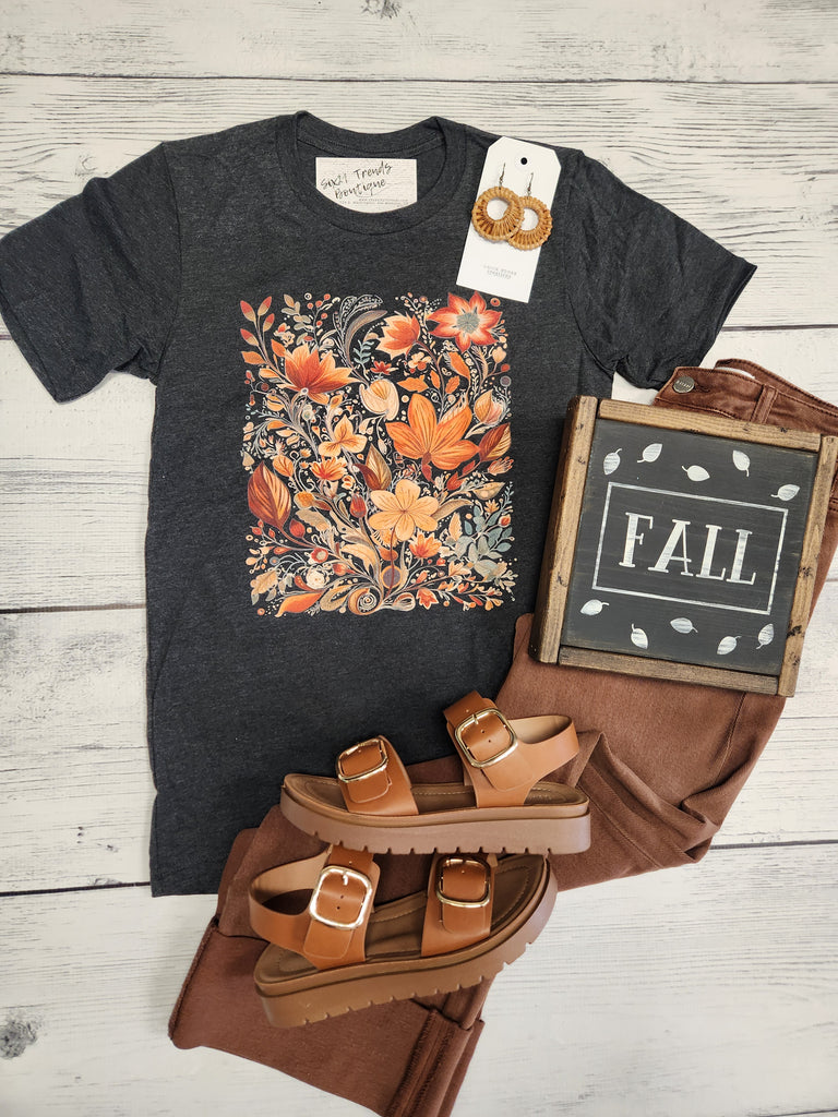 Fall Flowers Tee