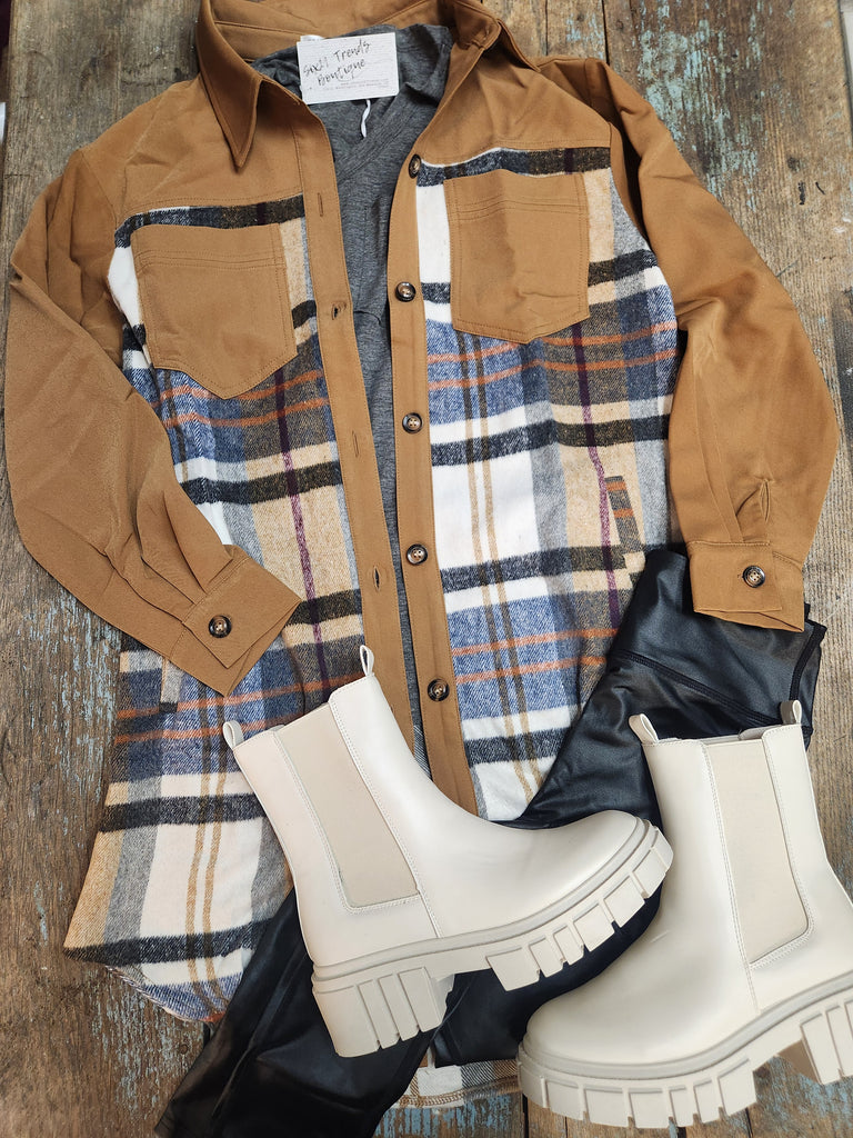 Durham Plaid Jacket (2 Colors)