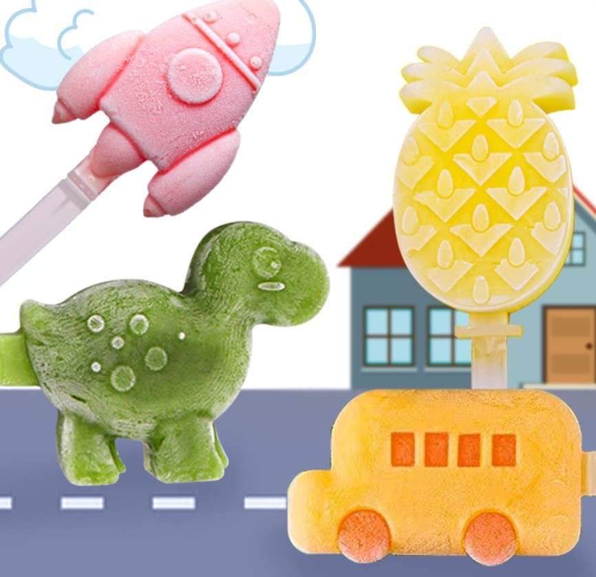 Fun Shape Popsicle Molds