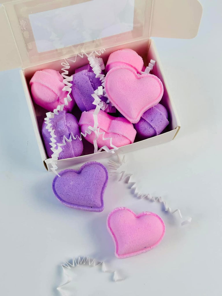 Convo Heart Mini Bath Bombs