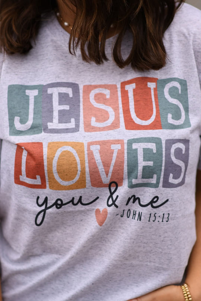 PRE-ORDER Jesus Loves You & Me Tee Youth