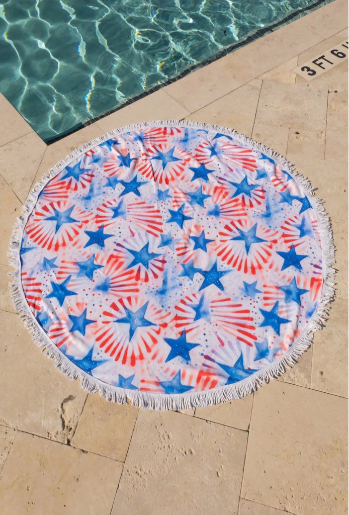 Oversized Patriotic Towel (2 styles)