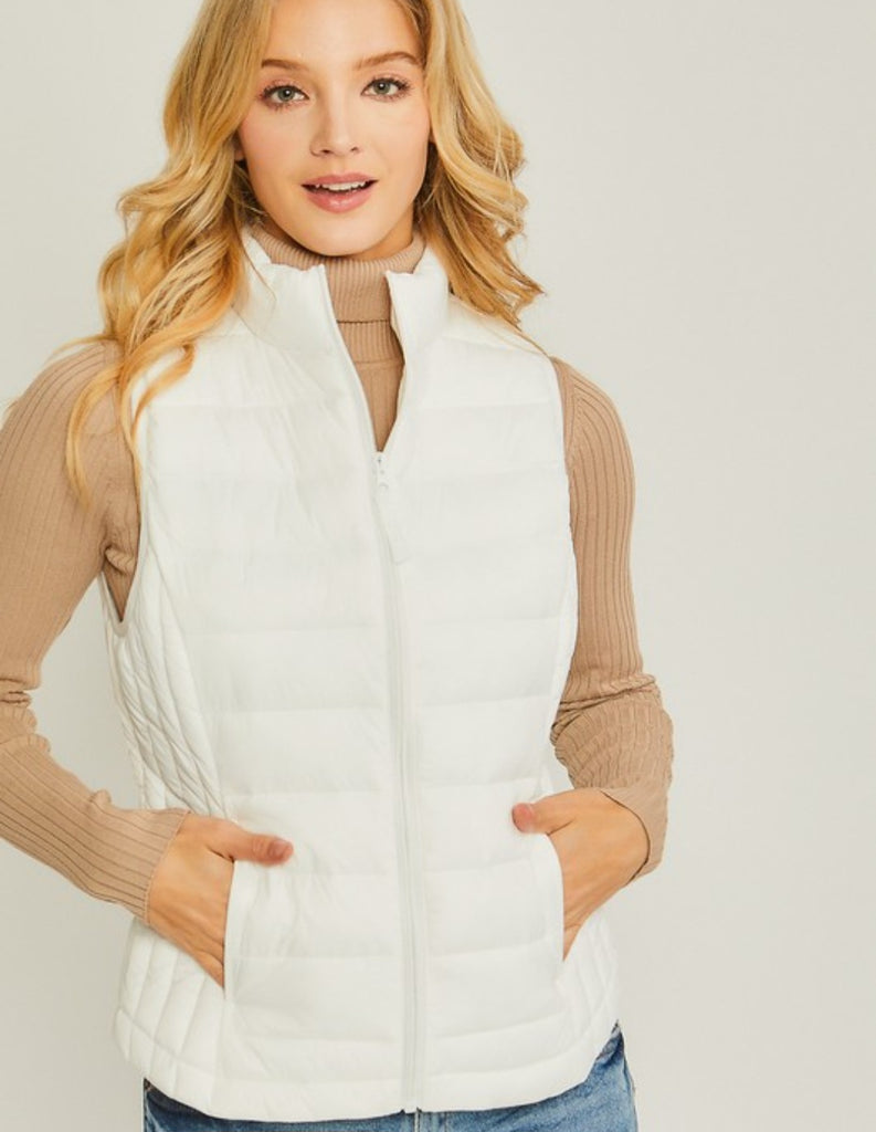 Ultra Lightweight Padded Puffer Vest (NEW colors)